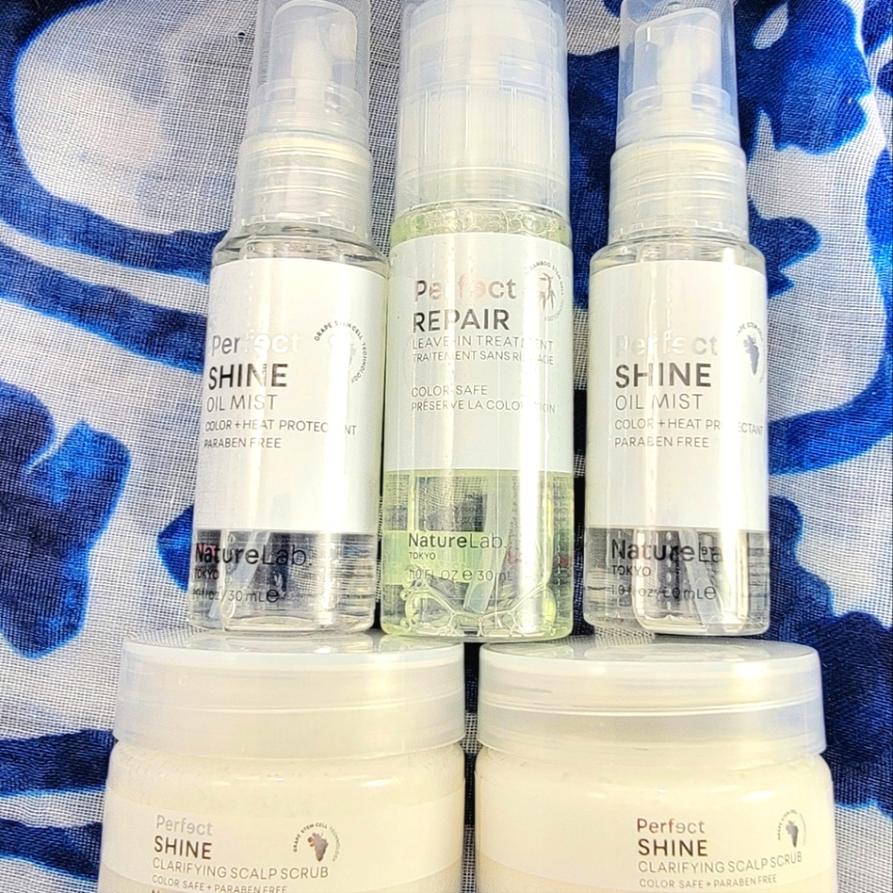 SOLD NatureLab Tokyo Perfect Shine and Perfect Repair Leave in Treatment bundle